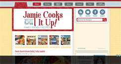 Desktop Screenshot of jamiecooksitup.net