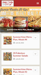 Mobile Screenshot of jamiecooksitup.net
